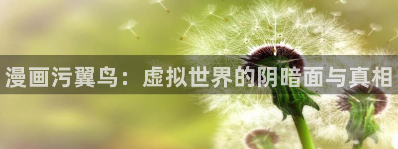 快乐漫画屋：漫画污翼鸟：虚拟世界的阴暗面与真相